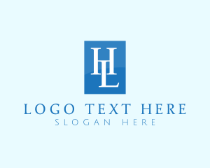 Architect - Generic Business Letter HL logo design