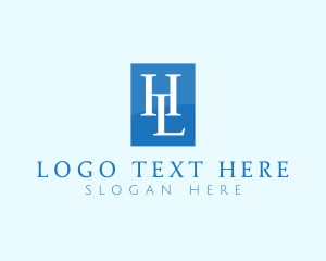 Monogram - Generic Business Letter HL logo design