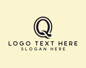 Letter Q - Author Publishing Firm Letter Q logo design