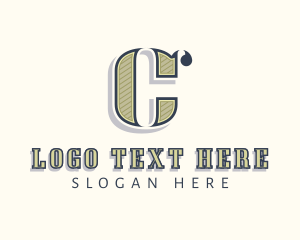 Boutique - Retro Marketing Business Letter C logo design