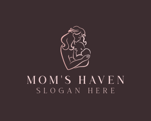 Mother Baby Parenting logo design