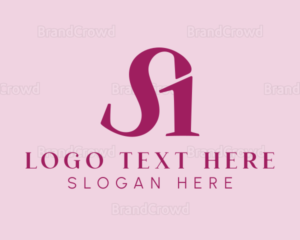 Feminine Elegant Letter SA Company Logo