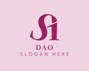 Monogram - Feminine Elegant Letter SA Company logo design