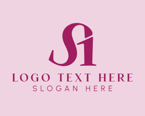 Cosmetics - Feminine Elegant Letter SA Company logo design