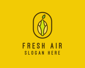 Nature Lemon Fruit logo design