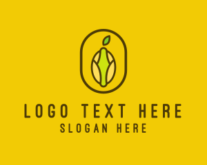 Nature Lemon Fruit Logo