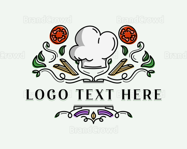 Gourmet Pasta Restaurant Logo