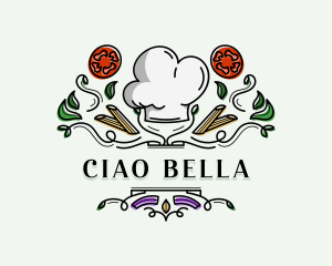 Gourmet Pasta Restaurant logo design