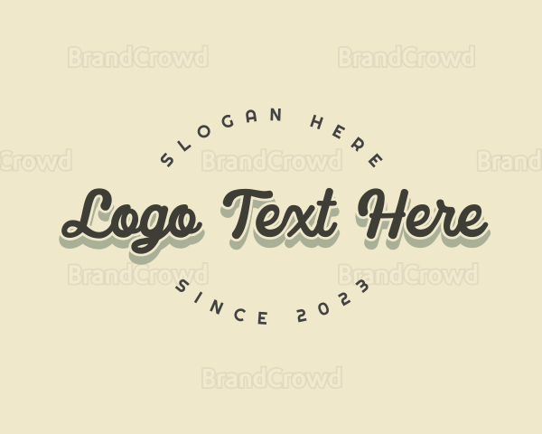 Fashion Script Business Logo