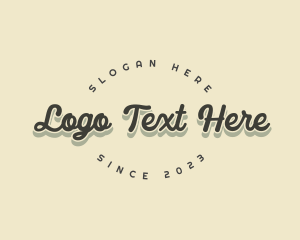 Pub - Fashion Script Business logo design