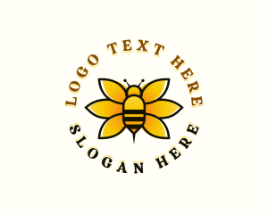 Bug - Natural Bee Farm logo design