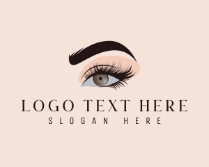 Lady - Beauty Eye Cosmetics logo design