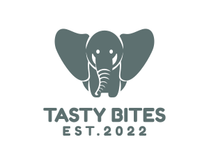 Toy Store - Daycare Elephant Zoo logo design