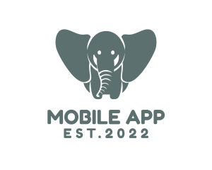 Kids - Daycare Elephant Zoo logo design
