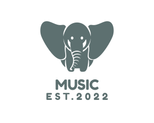 Babysit - Daycare Elephant Zoo logo design