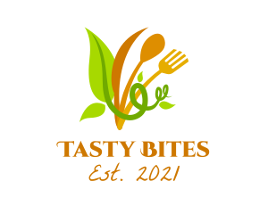Culinary - Vegan Culinary Utensils logo design