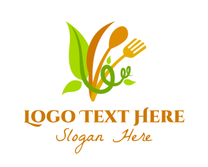 Vegan Culinary Utensils Logo