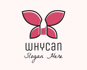 Insect - Wine Bottle Wing logo design