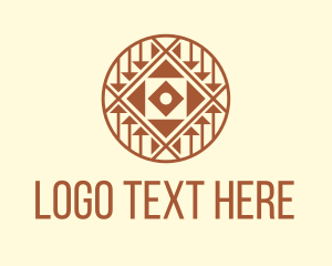 Tattoo Aztec Pattern Logo