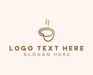 Cafe - Coffee Cup Cafe logo design