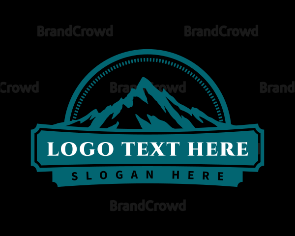 Travel Outdoor Mountain Logo