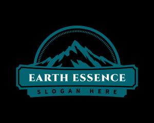 Geology - Travel Outdoor Mountain logo design