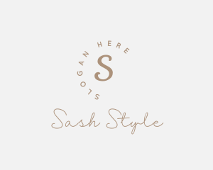 Professional Elegant Stylist logo design