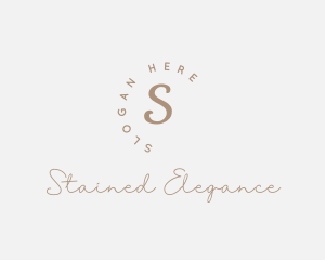 Professional Elegant Stylist logo design