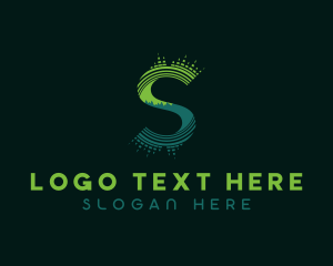 Forest - Outdoor Hiking Letter S logo design