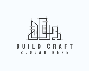 Construction Company Building logo design