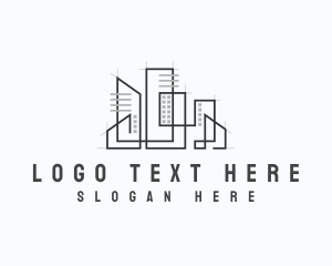 Construction Company Building Logo