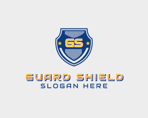 Defend - Shield Police Badge Security logo design