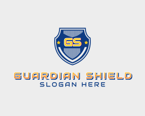 Policeman - Shield Police Badge Security logo design