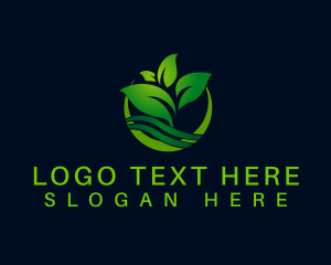 Green Agriculture Farm Logo