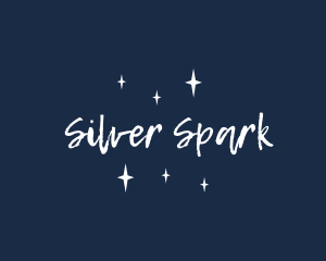 Sparkly Brush Sketch logo design