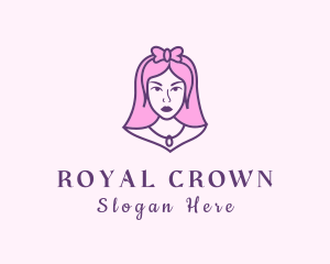 Princess - Beautiful Princess Lady logo design