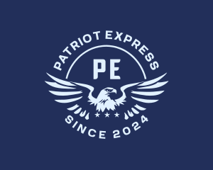 Eagle Bird Patriot  logo design