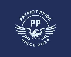 Eagle Bird Patriot  logo design