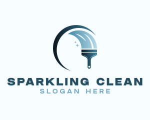 Cleaner - Housekeeping Cleaner Squeegee logo design