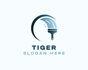Sanitation - Housekeeping Cleaner Squeegee logo design
