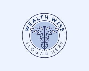 Healthcare - Medical Caduceus Healthcare logo design