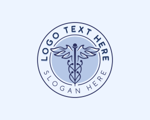 Medical - Medical Caduceus Healthcare logo design