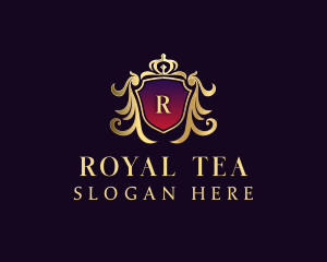 Royal Crown Crest logo design