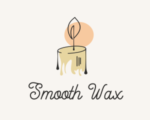 Ornate Wax Candlelight  logo design