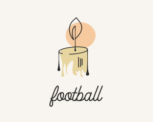 Celebration - Ornate Wax Candlelight logo design