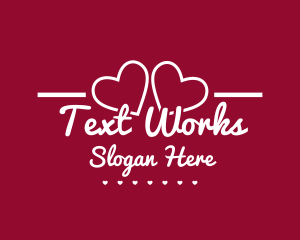 Text - Valentine's Dating Text logo design