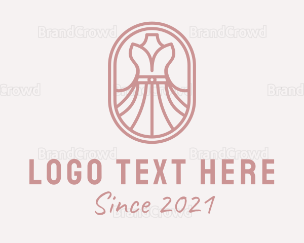 Fashion Dress Tailoring Logo