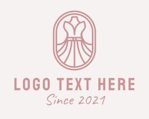 Dainty - Fashion Dress Tailoring logo design