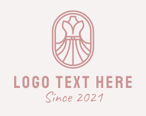 Dress - Fashion Dress Tailoring logo design