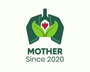 Natural - Natural Lung Medication logo design
